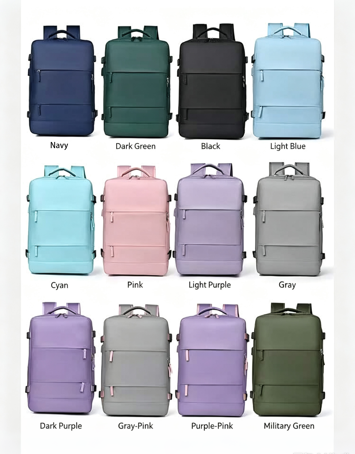 NOVRA Expand Travel Backpack Vibrant Edition