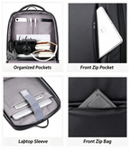 NOVRA  Daily Slim Laptop Backpack