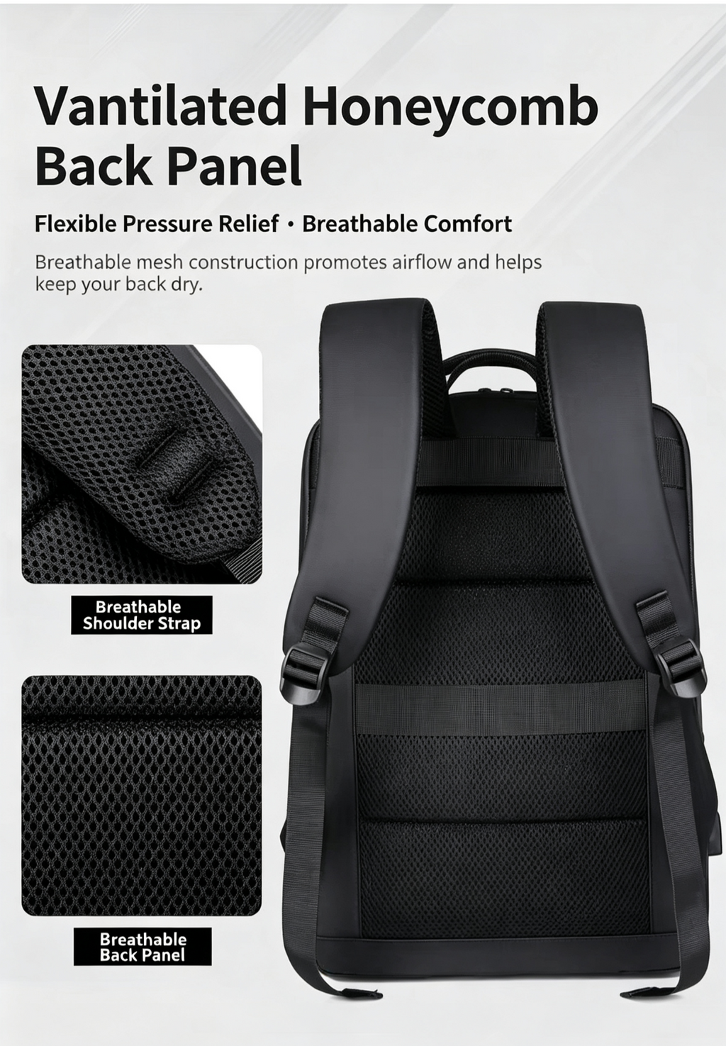 NOVRA  Daily Slim Laptop Backpack