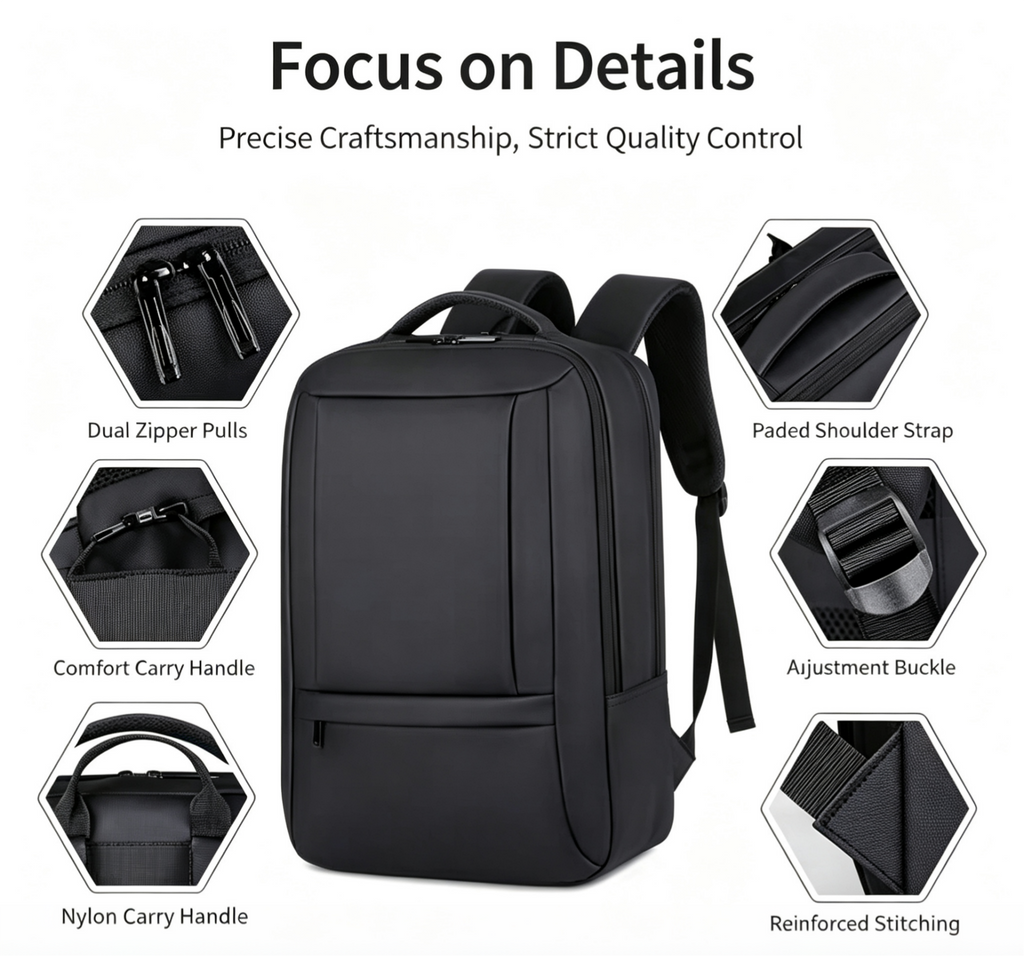 NOVRA  Daily Slim Laptop Backpack