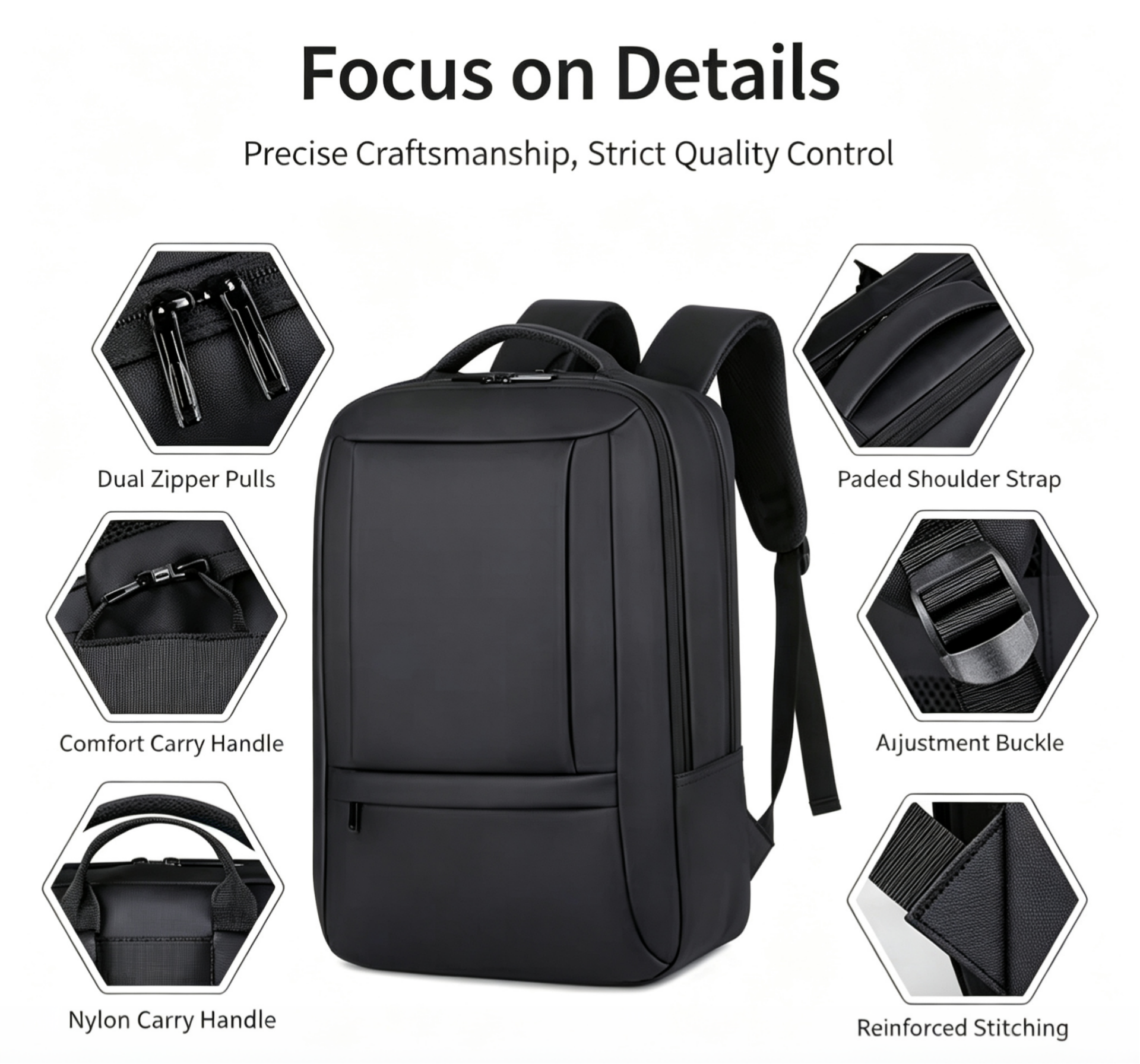 NOVRA  Daily Slim Laptop Backpack