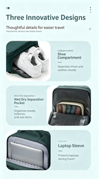 NOVRA Expand Travel Backpack Standard Model