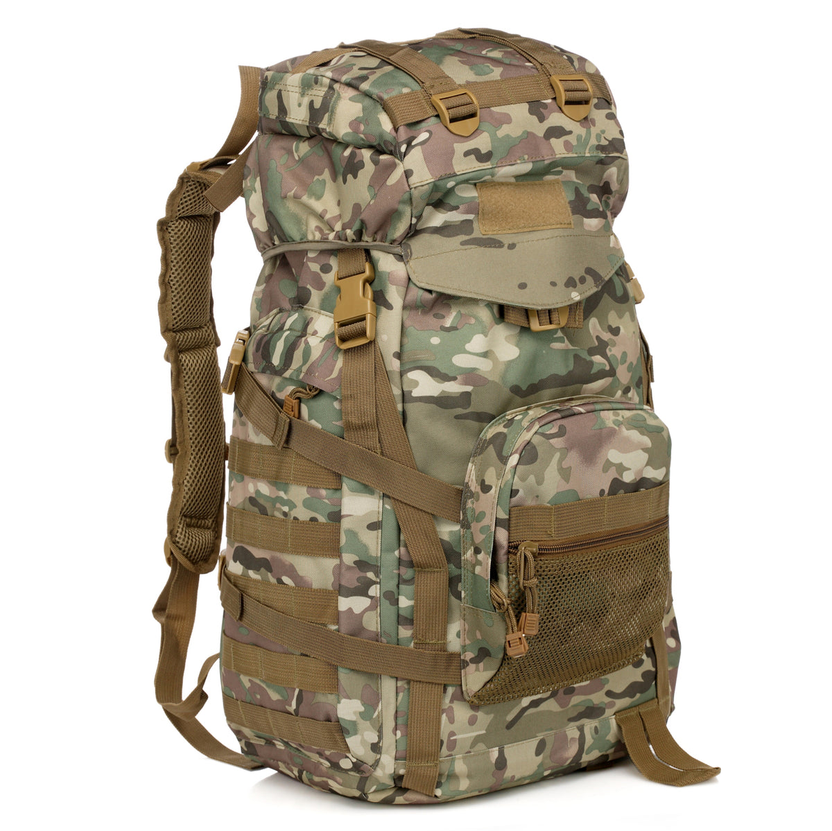 NOVRA 50L MOLLE Hiking Backpack