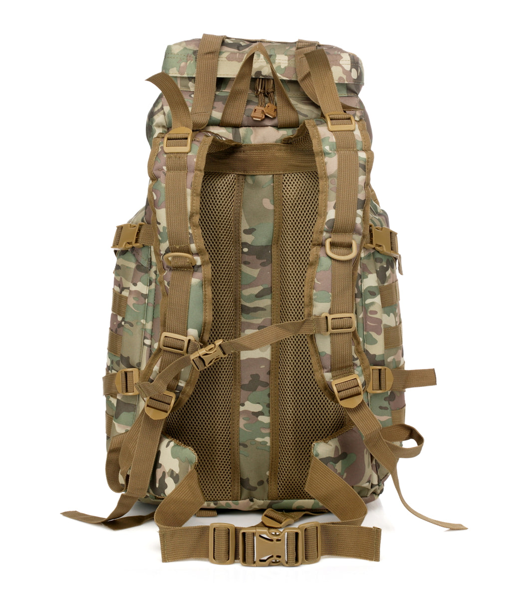 NOVRA 50L MOLLE Hiking Backpack