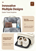 NOVRA Expand Travel Backpack Vibrant Edition