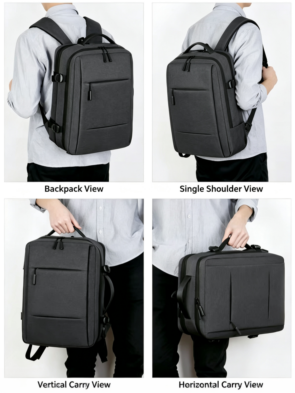 NOVRA VersaExpand Travel Backpack
