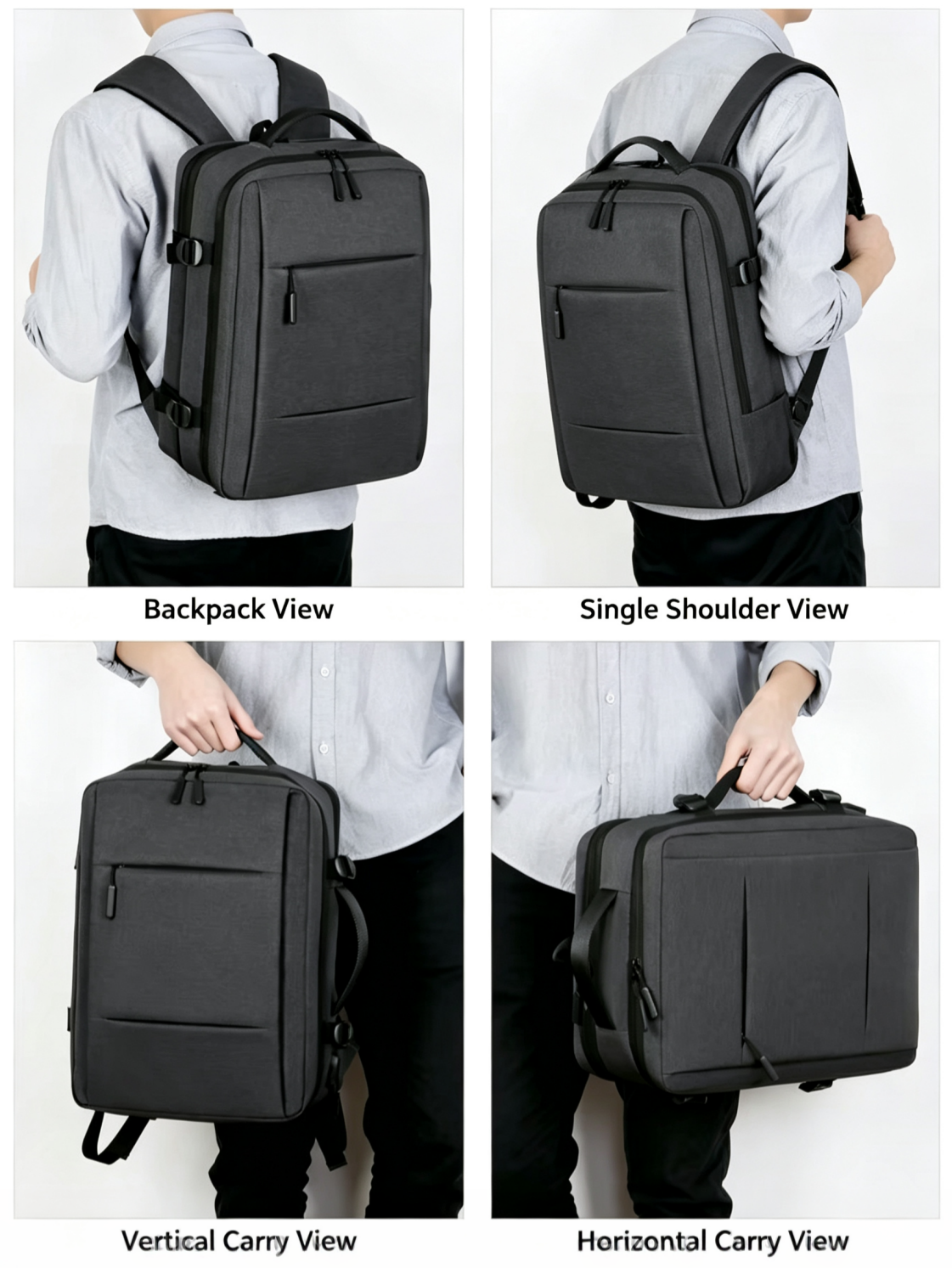NOVRA VersaExpand Travel Backpack