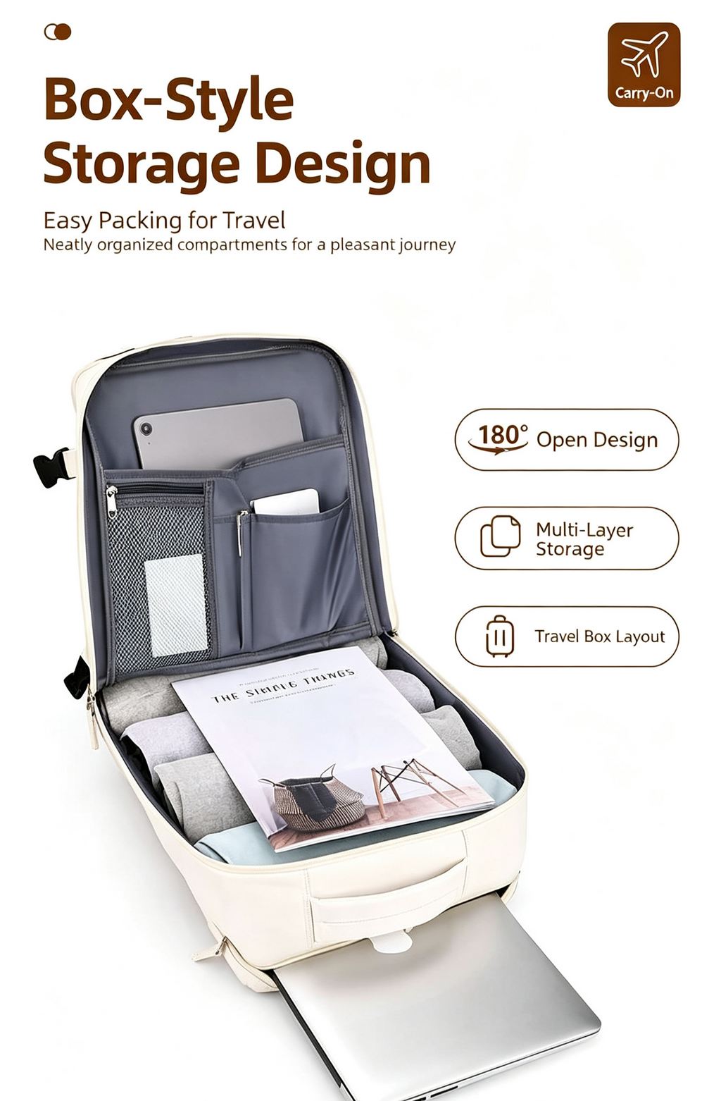 NOVRA Expand Travel Backpack Vibrant Edition