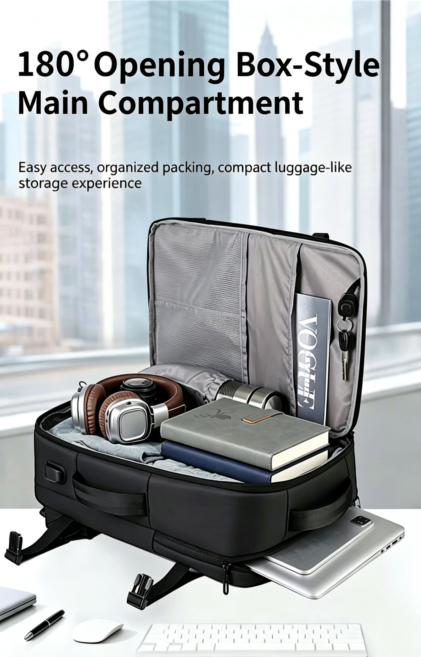 NOVRA Roam Expand Travel Daypack